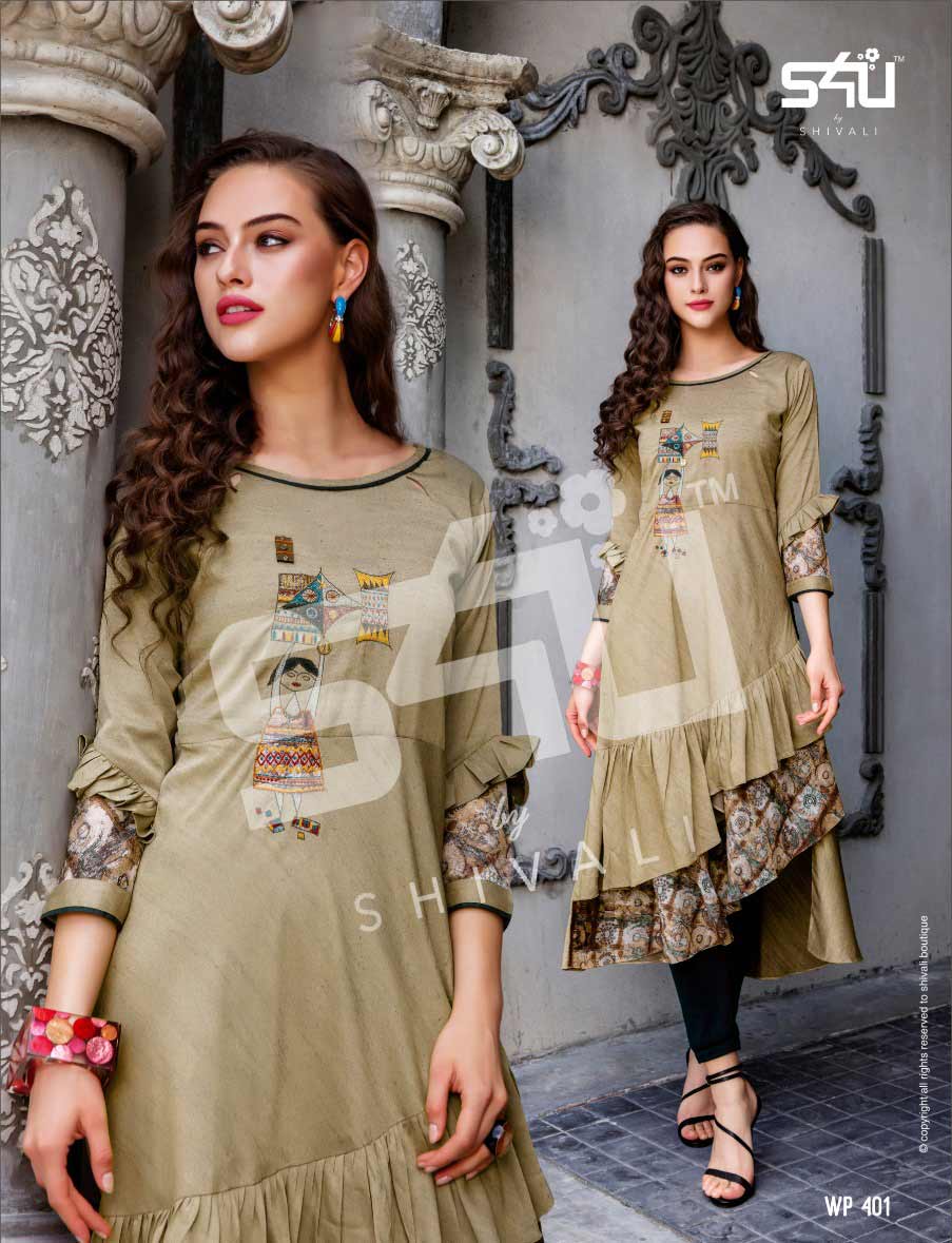 S4u Weekend Passion Vol 4 Midi Gown Style Kurti Collection S4u Weekend Passion Vol 4 Midi Gown Style Kurti Collection